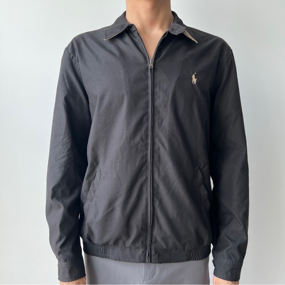 Men's Polo Ralph Lauren Black Vintage Jacket